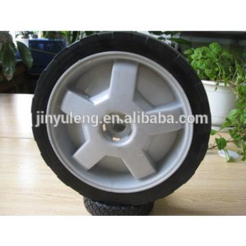 popular cheap solid rubber wheel for lawn mower