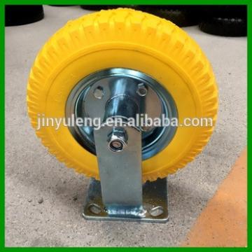 8 inch 2.50-4 suppler universal castor wheel Pu foam solid wheel truckle Omni-directional wheel mecanum wheel trudle trundle