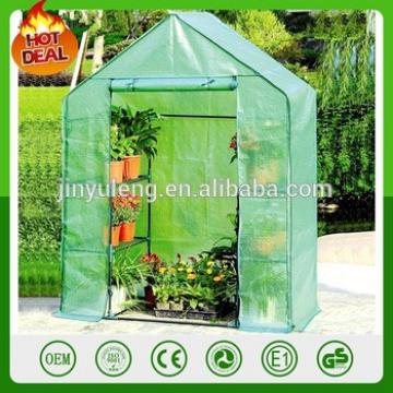 Portable 3 Tier 6 Shelf Portable greenhouse Easy Flow Green house conservatory glasshouse forcing house heated housing