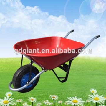 100L metal tray garden wheelbarrow