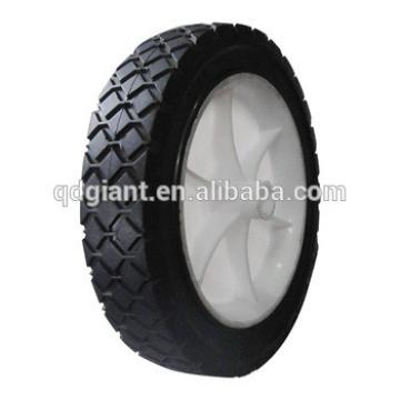 all patterns 7 inches to 20 inches solid rubber wheel