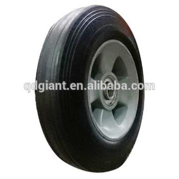 8X2 inch solid rubber wheels