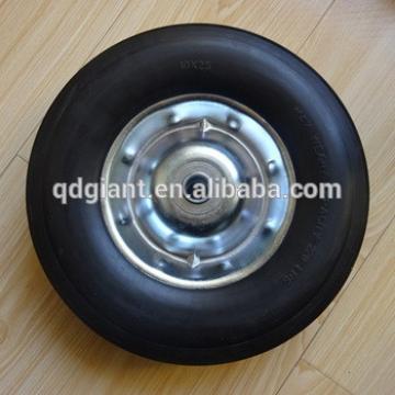 10inch chinese wholesale tyres solid rubber trolley wheels