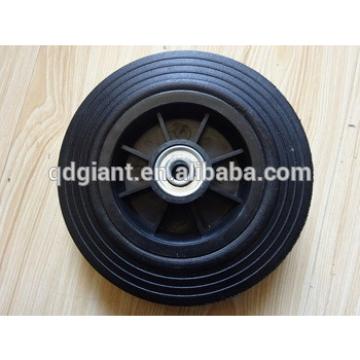 8inch solid rubber wheel for ash container and waste bin