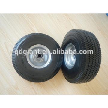China pu wheels 3.50-4 with plastic rim for wagon