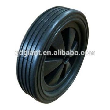 6 inch flat free tire for hand cart