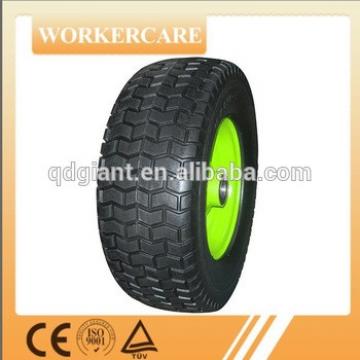 16 inch flat free wheel for log carrier 6.50-8