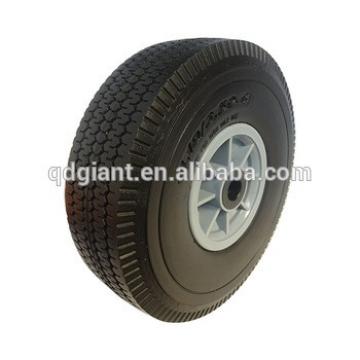 dolly , hand truck pu rubber 260mm wheel