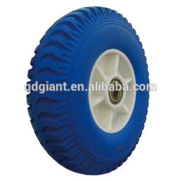 3.50-5 blue PU Form wheel