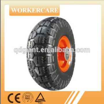 10 inch flat free PU foam tyre 3.50-4