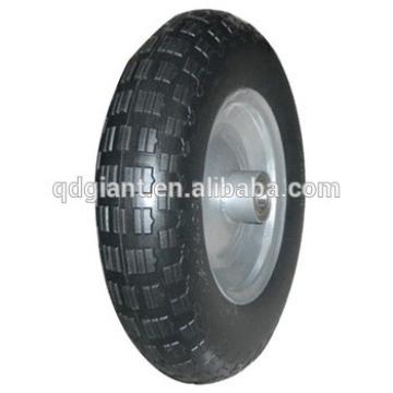 Foodful PU rubber wheel blue tyre
