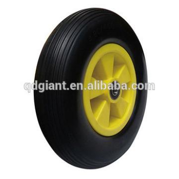 Stronger plastic rim with 4.00-8 Pu foam wheel