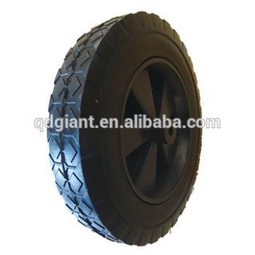 8&quot; X 1.75&quot; PU rubber wheel for trolley and shipping car