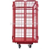 foldable cage trolley for supermarkt workshop logistics warehouse