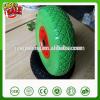 10 inch 3.00/3.50/4.10-4 plastic rim small solid pu foam wheel for wagon cart wheelbarrow hand trolley