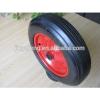 14inch 350x80 solid rubber wheels for heavy duty trailer / industry machine #1 small image
