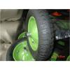 4.00-8 green rim rubber wheel