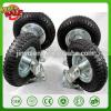 8&quot; KNOBBY SWIVEL &amp; FIXED WHEEL TERRAIN ROUGH SURFACE RUBBER TIRE CASTER truckle mecanum wheel swivel caster Directional casters