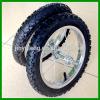 12/14 inches alloy Carbon steel pneumait rubber tire bicycle wheel #1 small image