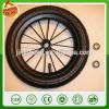 8/12/14 inches alloy Carbon steel PU foam bicycle wheel ,pneumatic bike wheel ,Baby carrier wheels