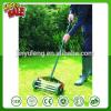 Hot Popular lawn spike aerator with wheel Rolling Fertilizer Tool Landscaping Yard Grass Seeding simple lawn rake Lawn scarifier