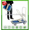 300 kg capacity portable folding wagon platform hand truck hand trolley #1 small image