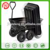 600 lbs Steel Poly Lawn Garden Yard Dump Utility Wheelbarrow Wagon cart