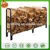 8&#39; ft ourdoors Firewood Wood Log Rack Lumber Storage Holder Backyard andirons 4&#39;ft log rack