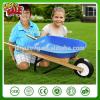 Wh0201 Plastic tray wood handle wheel barrow for children kid&#39;sChildren toys