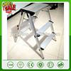 3 Step Aluminum domestic Lndustrial Ladder Folding Platform Work Stool 330 lbs Load Capacity