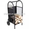 Firewood hand log trolley cart