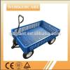 Beach Cart and Table Hand Trolley with Plastic Tray