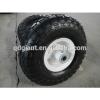 Small natural rubberair tire 3.50-4 for lawn mower