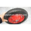 Metal rim 13inch wheelbarrow pneumatic wheel for sale