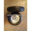 supply metal rim ball bearing solid wheel 8*1.75