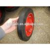 low price wheelbarrow solid rubber wheel 13&quot;x3&quot;