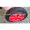 12&quot; inch solid rubber wheel for carts, trailers,lawn mower