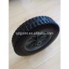 Used for hand trolley solid rubber wheel 8inch