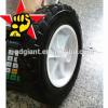 8x1.75&quot; semi-hollow rubber wheel for lawn mower/garden cart/hand truck
