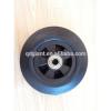 200mmx50mm small rubber tire for garbage can