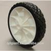semi solid wheel 7&quot;*1.5 &quot; with plastic rim for lawn mower