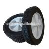 8&quot; solid rubber wheel for lawn mover