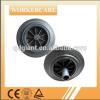 8inch solid rubber wheels for trash bin