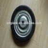 7 inch solid rubber wheel with bearing