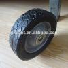 6 inch solid wheel with steel rim