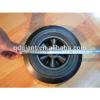 10&quot;x2.5&quot; straight line solid rubber wheel