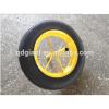 Popular 14&quot;x4&quot; solid rubber wheel with a long axle