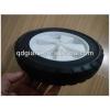 High quality portable 8 inch solid rubber wheel with plastic rim