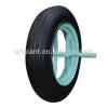 Solid rubber wheel with long axle 13&quot;x3.25-8