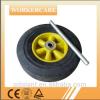 8&quot;x2.5&quot; high quality good price plastic rim rubber powder wheel